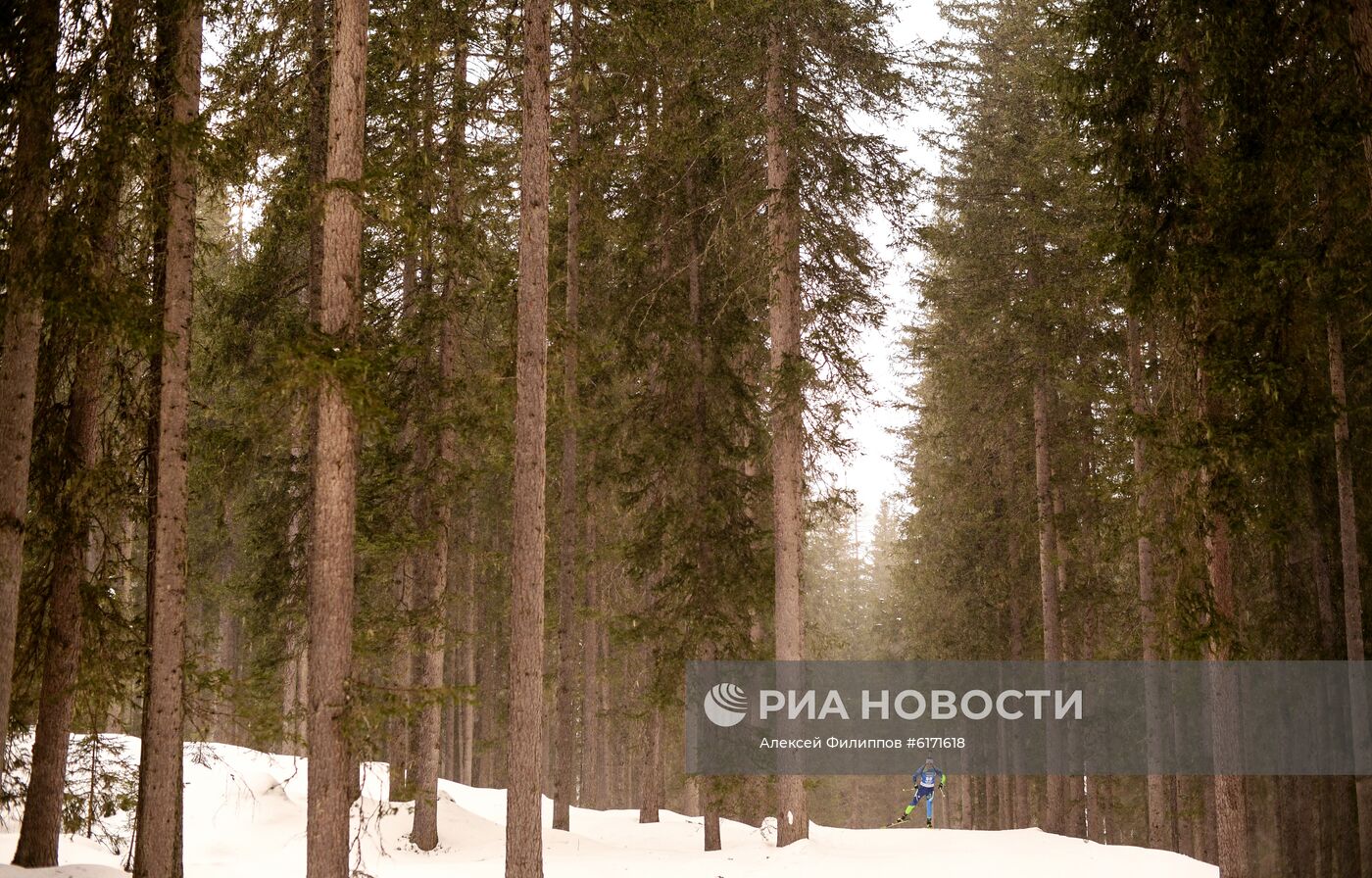 Биатлон. Чемпионат мира. Мужчины. Индивидуальная гонка