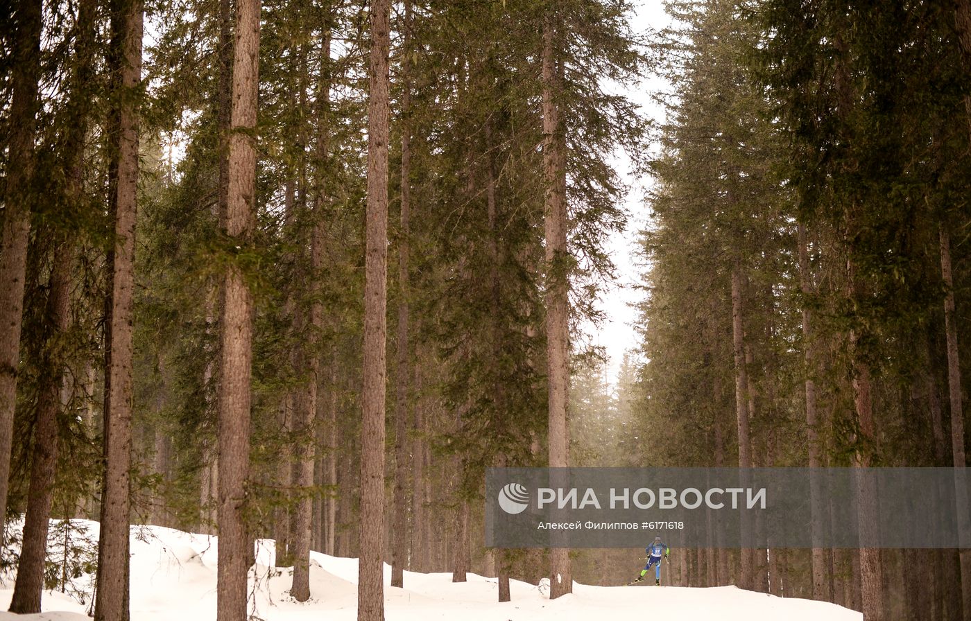 Биатлон. Чемпионат мира. Мужчины. Индивидуальная гонка