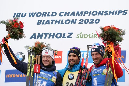 Биатлон. Чемпионат мира. Мужчины. Индивидуальная гонка