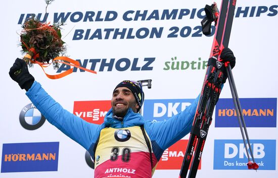 Биатлон. Чемпионат мира. Мужчины. Индивидуальная гонка