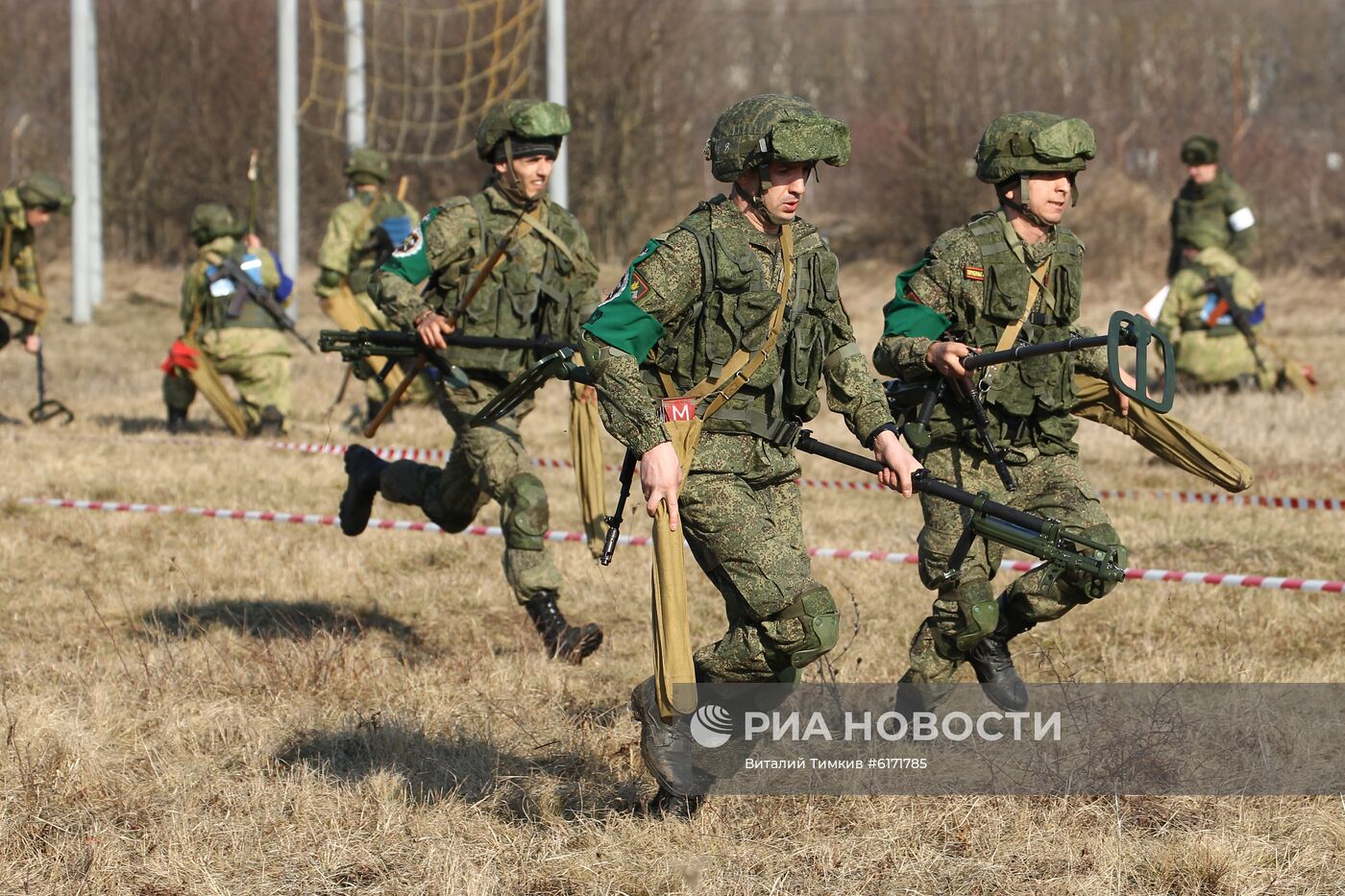 Отборочный этап всеармейского конкурса инженерных подразделений "Безопасный маршрут"