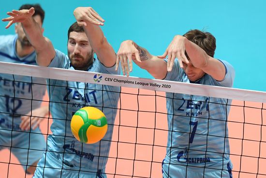 Волейбол. Лига чемпионов. Матч "Зенит-Казань" - "Халкбанк"