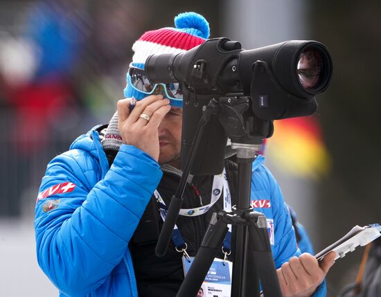 Биатлон. Чемпионат мира. Мужчины. Индивидуальная гонка