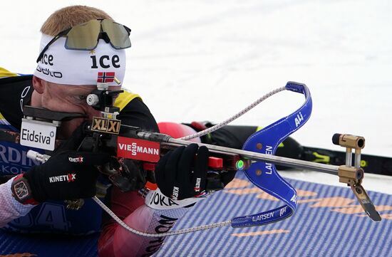 Биатлон. Чемпионат мира. Мужчины. Индивидуальная гонка