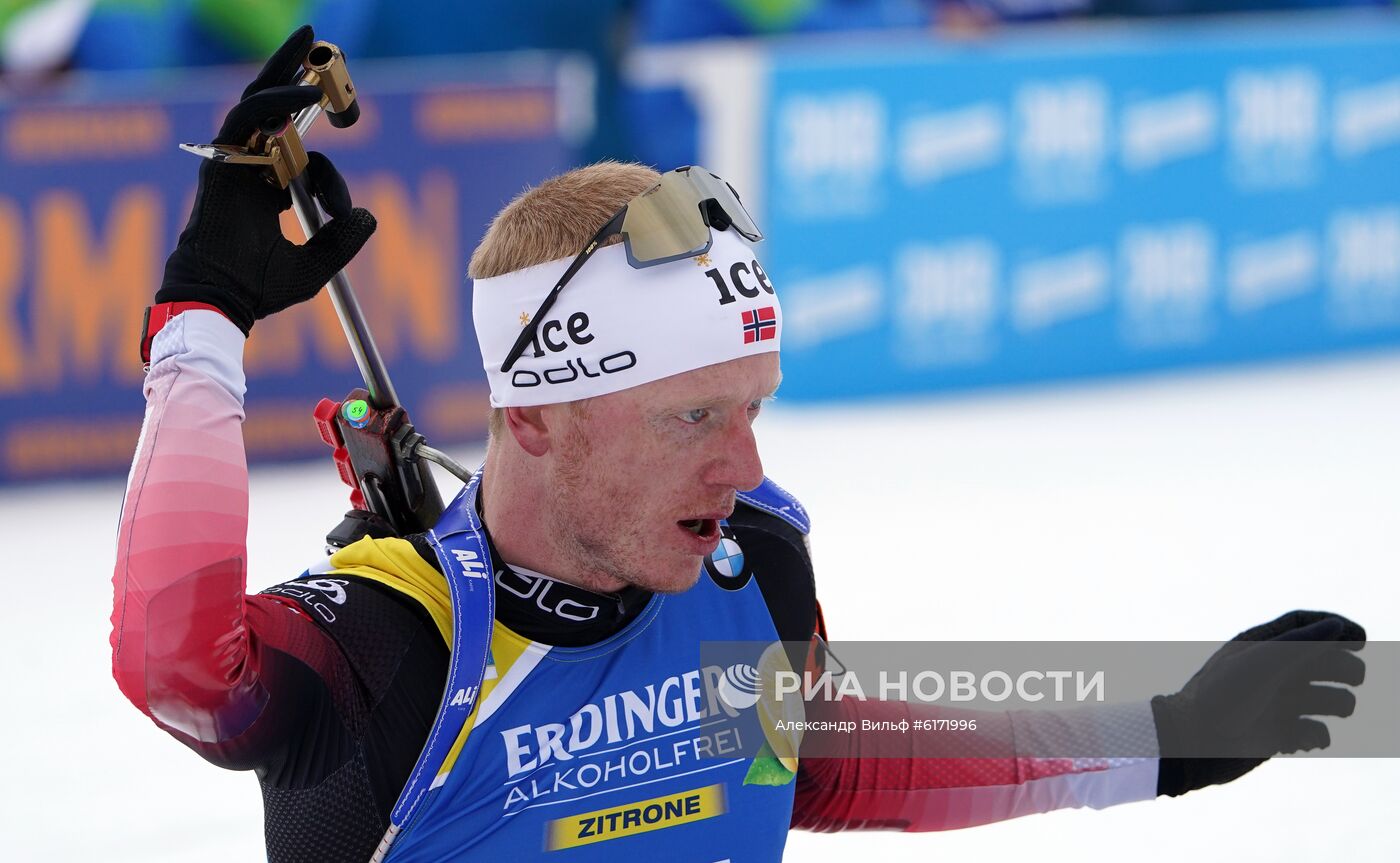 Биатлон. Чемпионат мира. Мужчины. Индивидуальная гонка