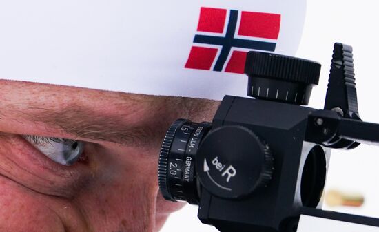 Биатлон. Чемпионат мира. Мужчины. Индивидуальная гонка