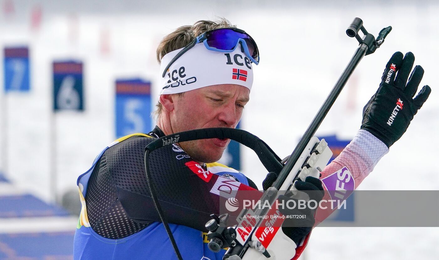 Биатлон. Чемпионат мира. Мужчины. Индивидуальная гонка