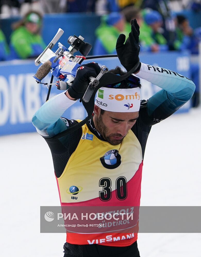 Биатлон. Чемпионат мира. Мужчины. Индивидуальная гонка