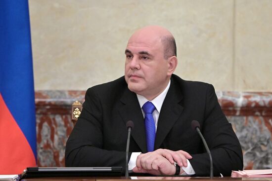 Премьер-министр РФ М. Мишустин провел заседание правительства РФ