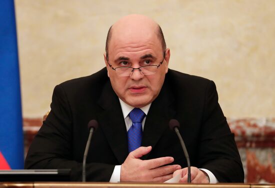 Премьер-министр РФ М. Мишустин провел заседание правительства РФ