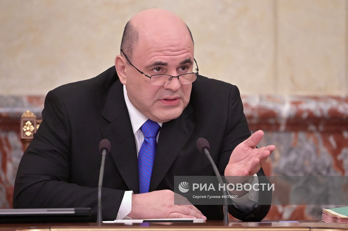 Премьер-министр РФ М. Мишустин провел заседание правительства РФ