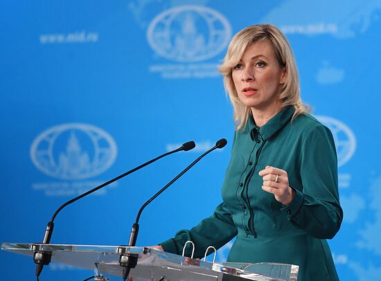 Брифинг официального представителя МИД России М. Захаровой