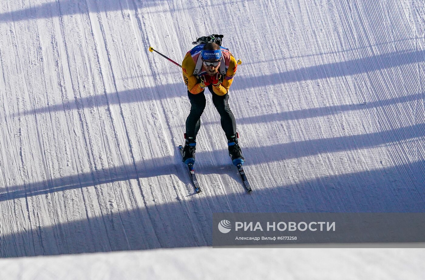 Биатлон. Чемпионат мира. Одиночная смешанная эстафета