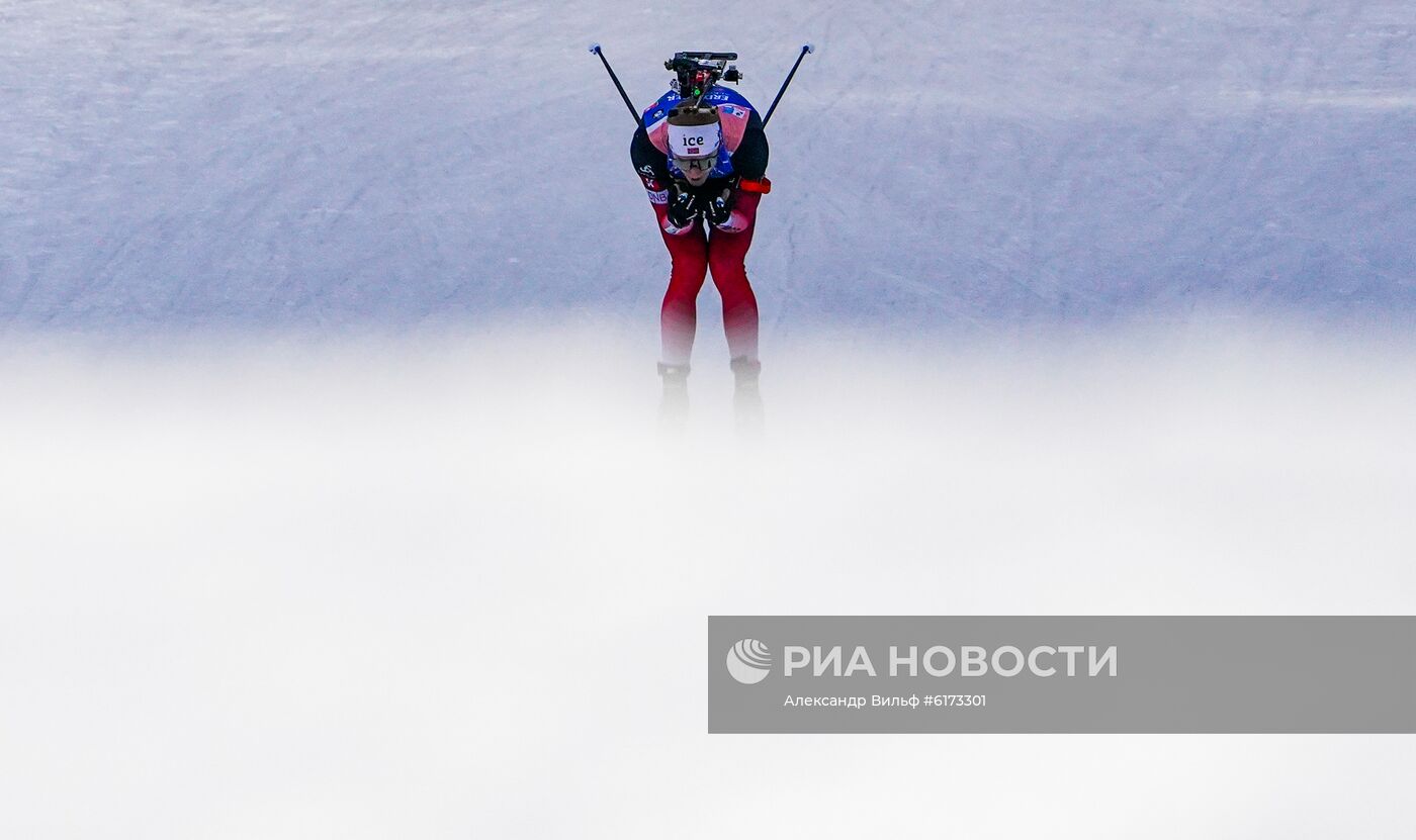 Биатлон. Чемпионат мира. Одиночная смешанная эстафета