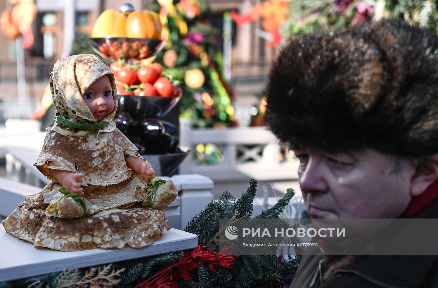 Открытие фестиваля "Московская Масленица"