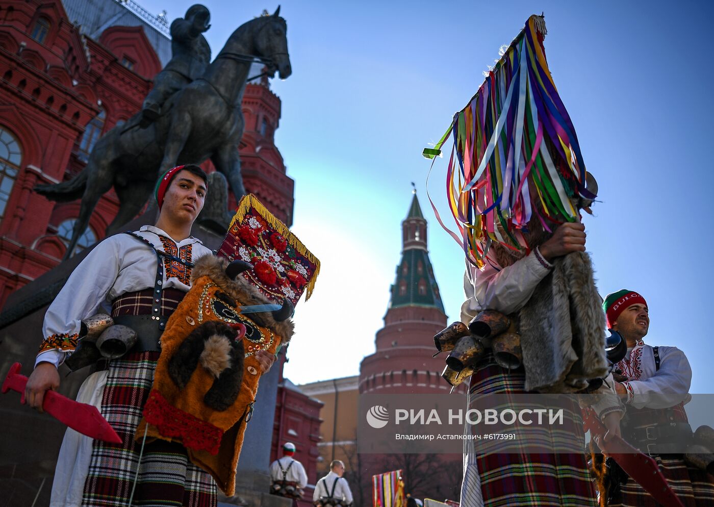 Открытие фестиваля "Московская Масленица"