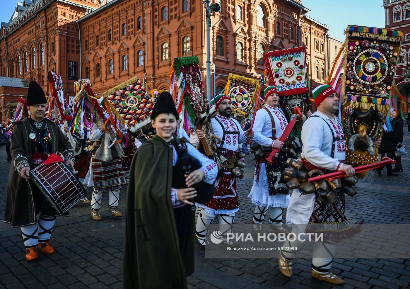 Открытие фестиваля "Московская Масленица"