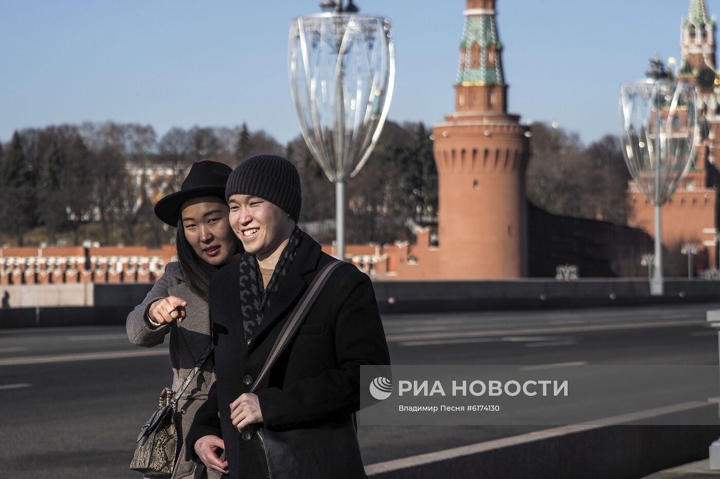 Теплая погода в Москве