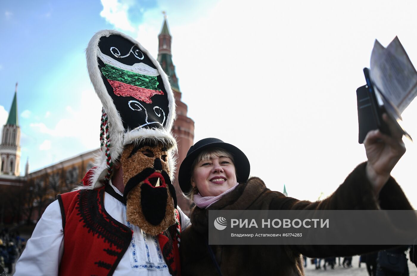 Открытие фестиваля "Московская Масленица"