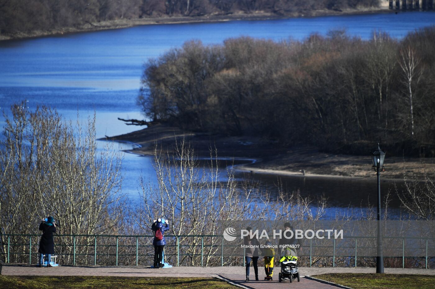 Теплая погода в Москве