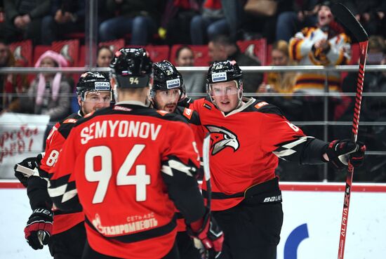 Хоккей. КХЛ. Матч "Авангард" – "Йокерит"