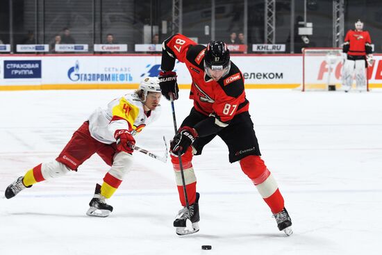 Хоккей. КХЛ. Матч "Авангард" – "Йокерит"