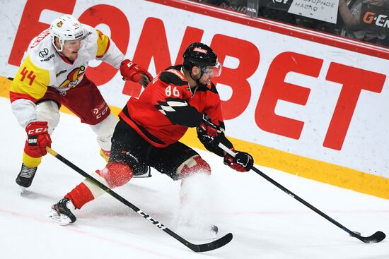 Хоккей. КХЛ. Матч "Авангард" – "Йокерит"