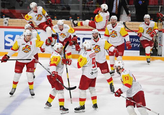 Хоккей. КХЛ. Матч "Авангард" – "Йокерит"