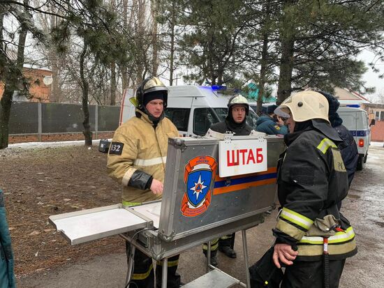 Взрыв бытового газа в жилом доме в Азове