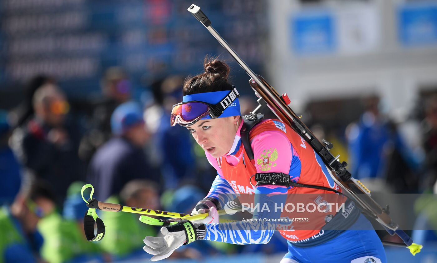 Биатлон. Чемпионат мира. Женщины. Эстафета