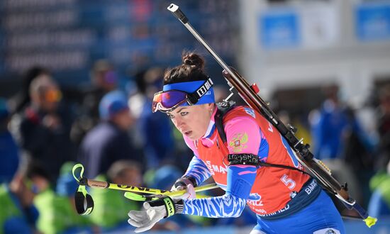 Биатлон. Чемпионат мира. Женщины. Эстафета