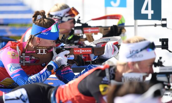 Биатлон. Чемпионат мира. Женщины. Эстафета