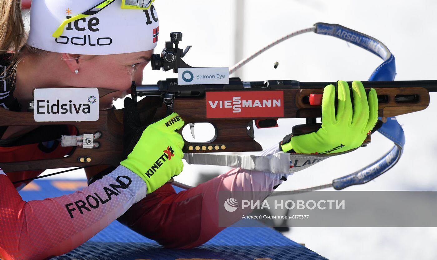 Биатлон. Чемпионат мира. Женщины. Эстафета