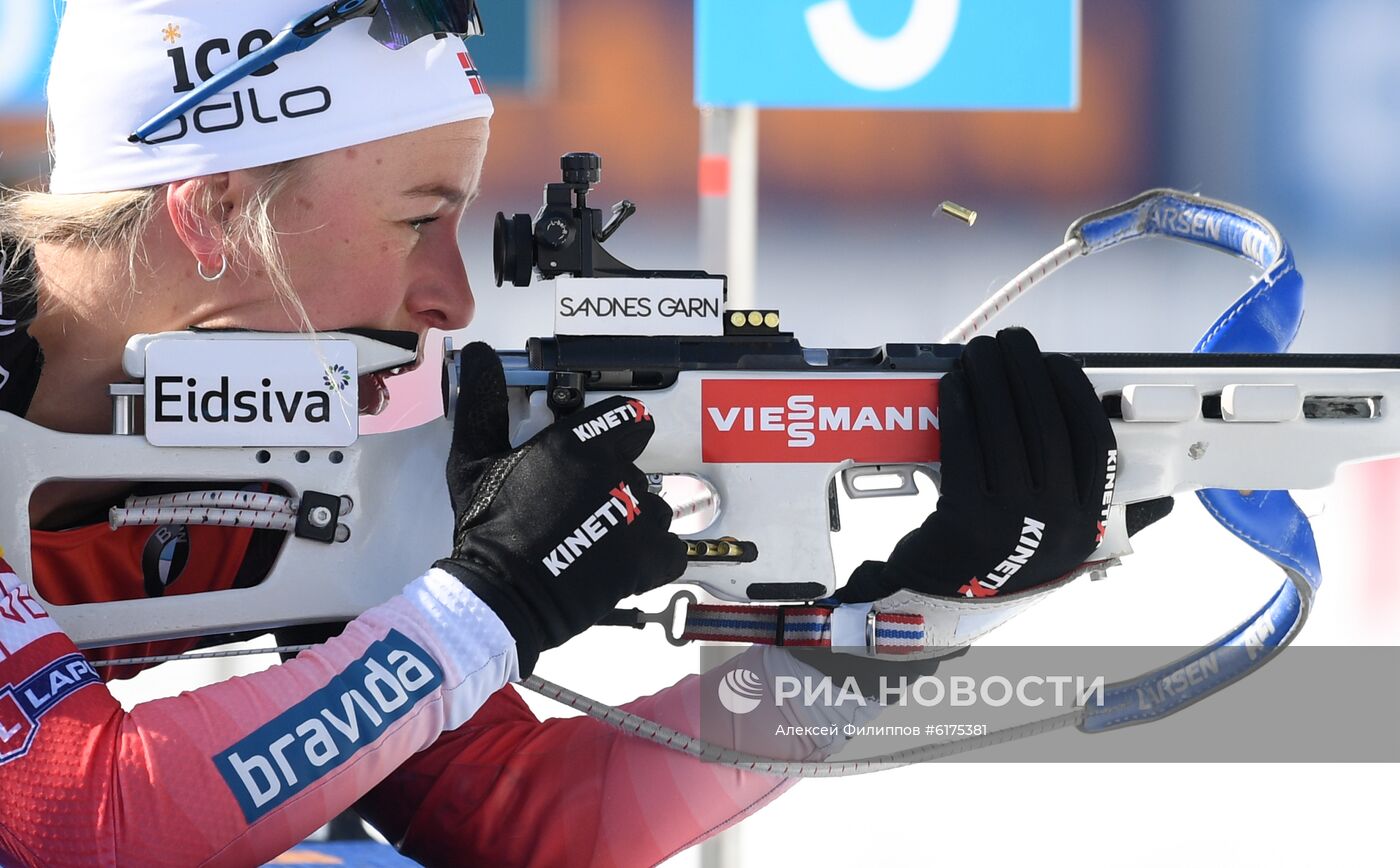 Биатлон. Чемпионат мира. Женщины. Эстафета