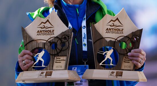 Биатлон. Чемпионат мира. Женщины. Эстафета