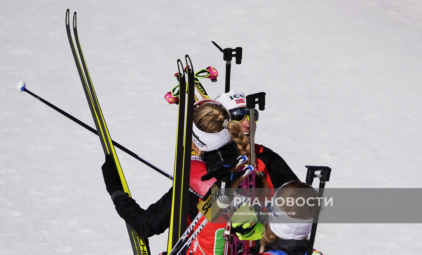Биатлон. Чемпионат мира. Женщины. Эстафета