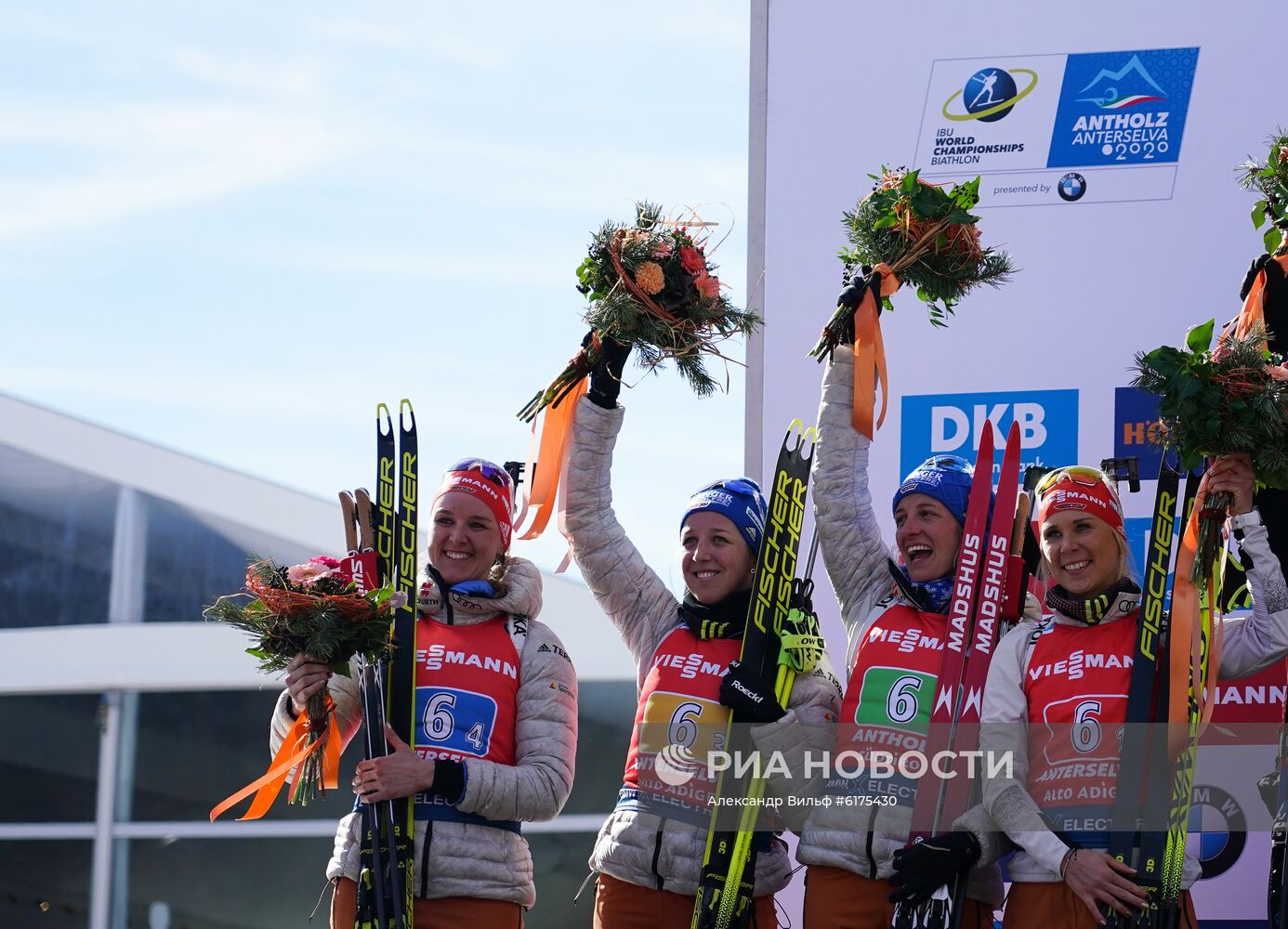 Биатлон. Чемпионат мира. Женщины. Эстафета