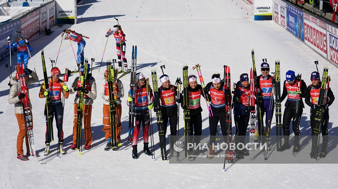 Биатлон. Чемпионат мира. Женщины. Эстафета