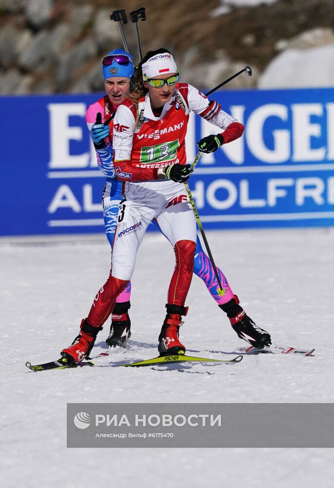 Биатлон. Чемпионат мира. Женщины. Эстафета