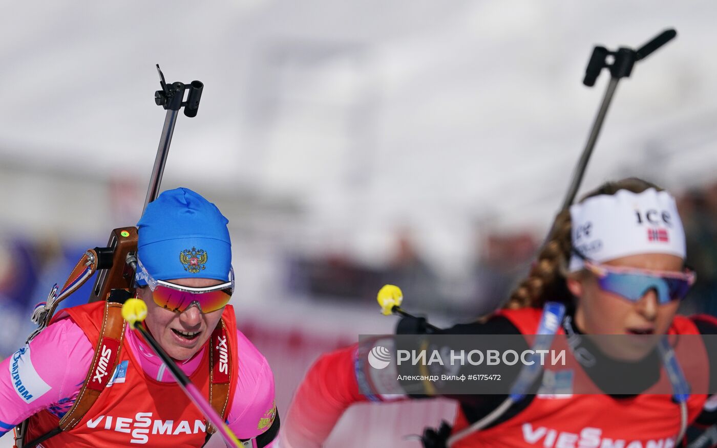 Биатлон. Чемпионат мира. Женщины. Эстафета