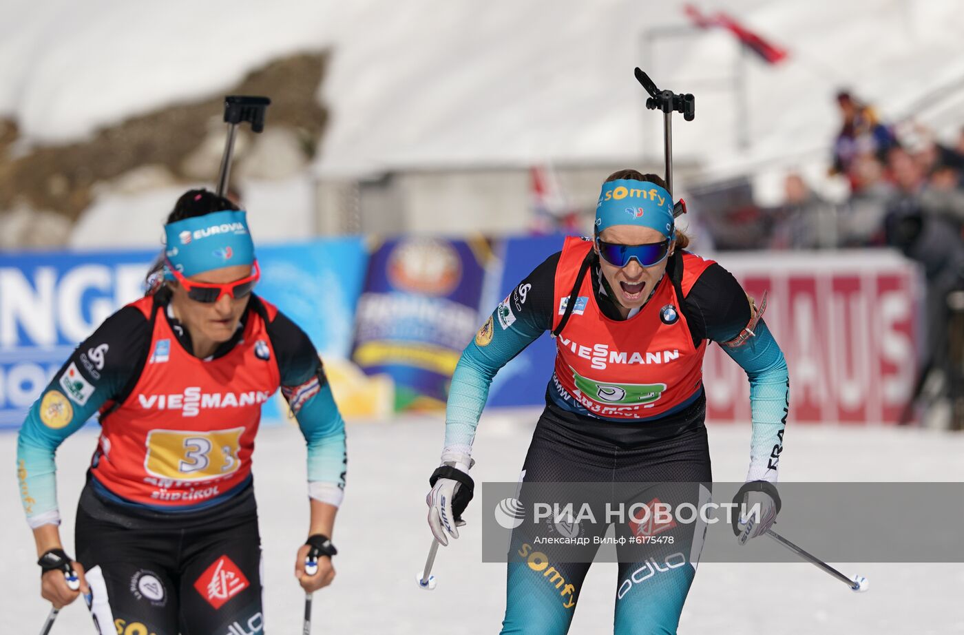 Биатлон. Чемпионат мира. Женщины. Эстафета