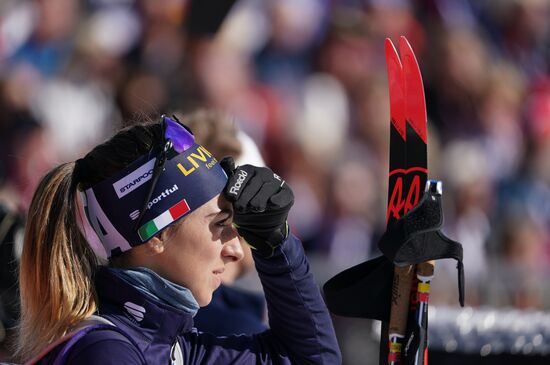 Биатлон. Чемпионат мира. Женщины. Эстафета