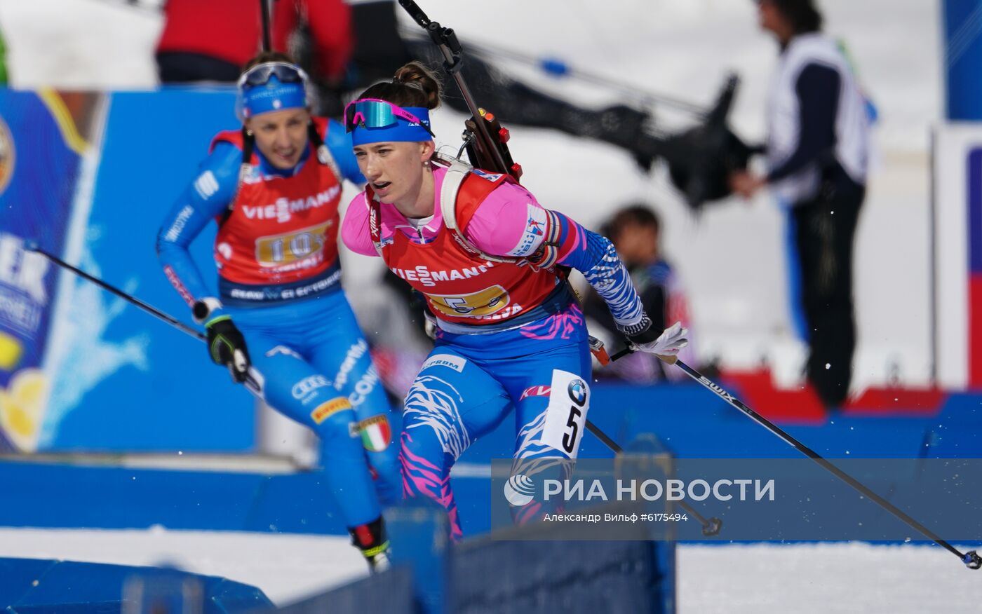 Биатлон. Чемпионат мира. Женщины. Эстафета