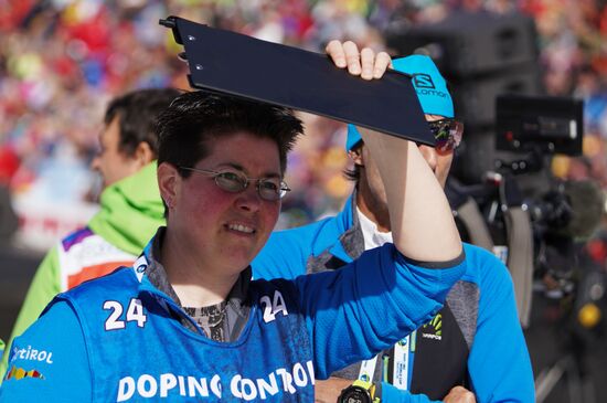 Биатлон. Чемпионат мира. Женщины. Эстафета