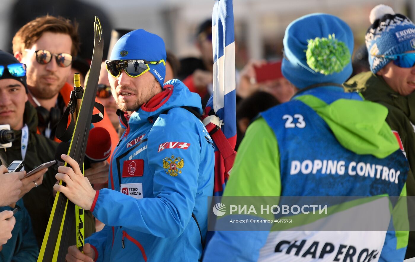 Биатлон. Чемпионат мира. Мужчины. Эстафета