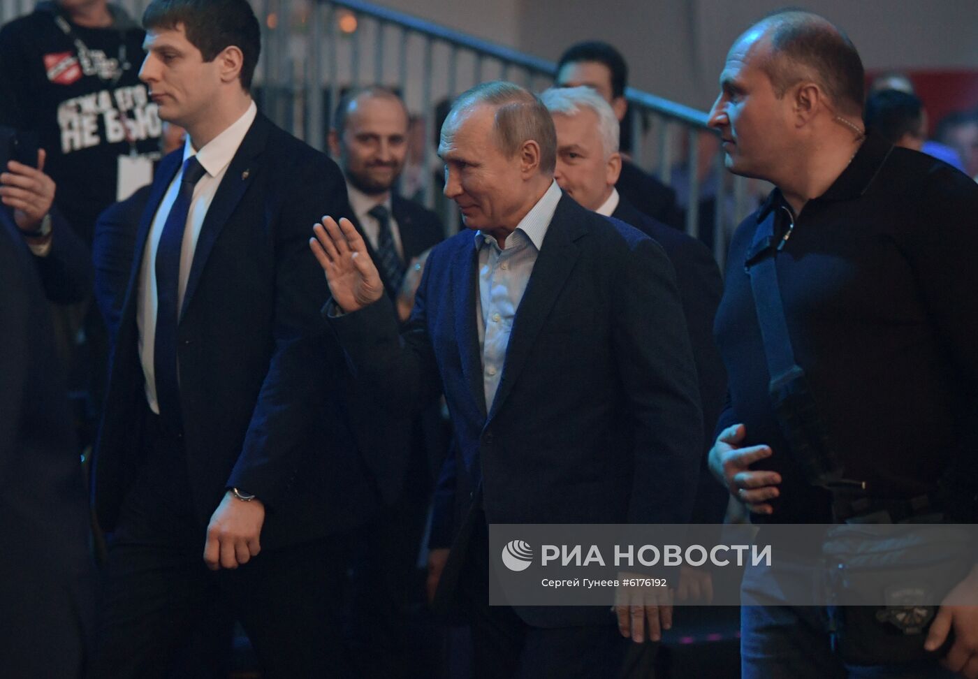 Рабочая поездка президента В. Путина в Сочи