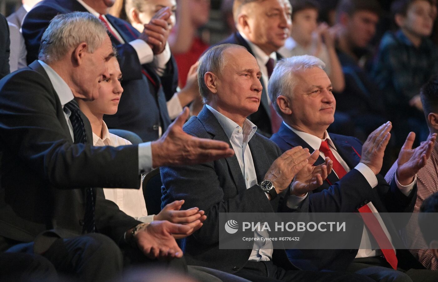 Рабочая поездка президента В. Путина в Сочи