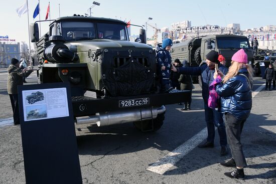 Празднование Дня защитника Отечества 