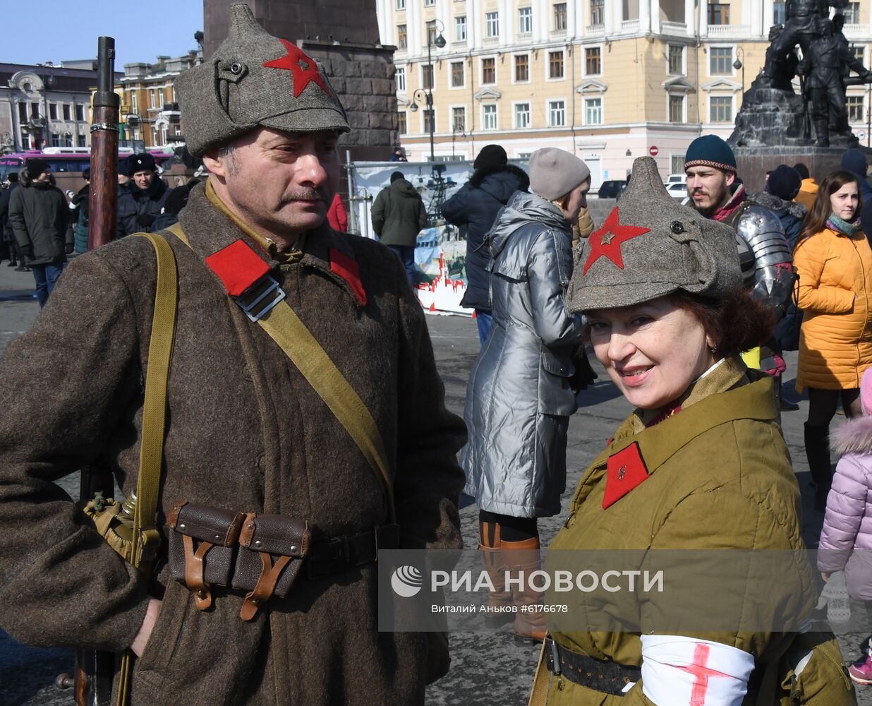 Празднование Дня защитника Отечества 