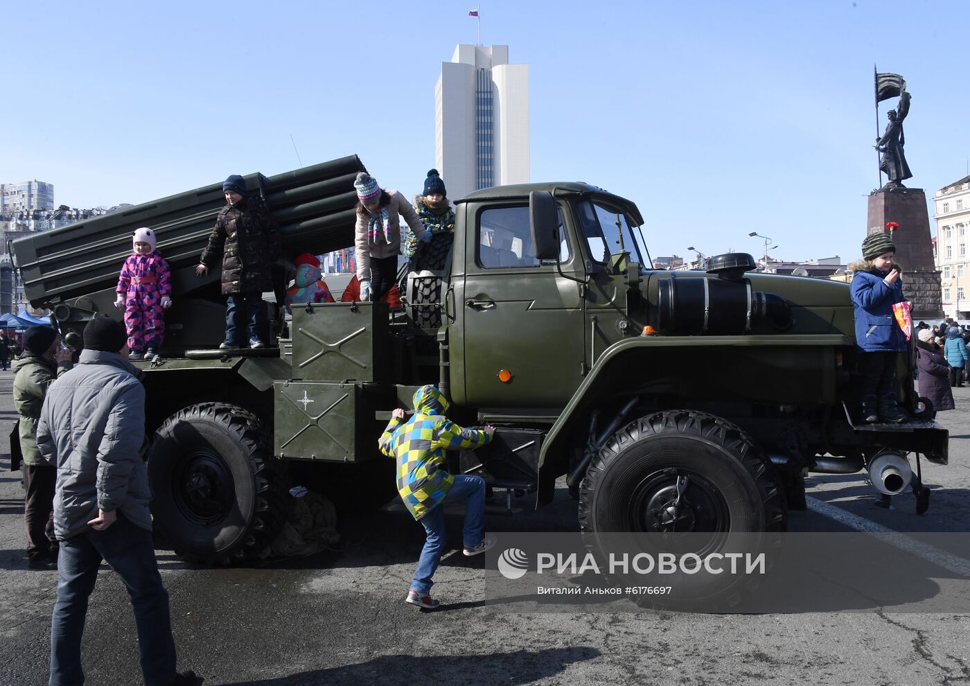 Празднование Дня защитника Отечества 